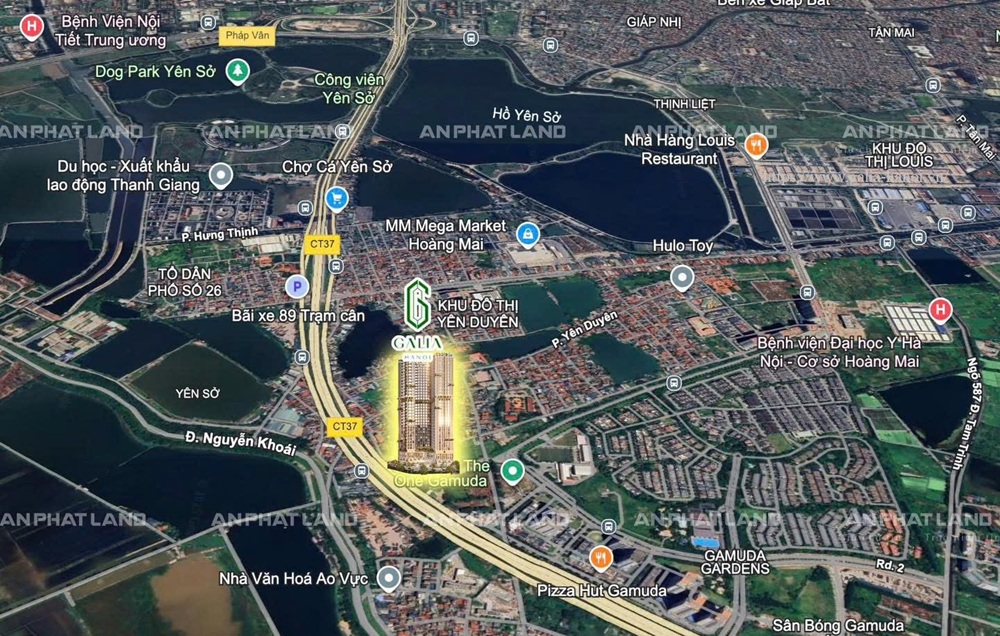 Vị trí Galia Hà Nội: Liên kết vùng mạnh mẽ, tiềm năng sinh lời lớn